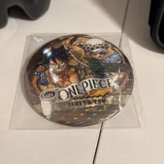 ワンピース　コレクション缶バッジ第4弾　レア　ルフィ　ロー