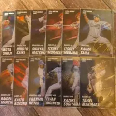 プロ野球チップスTITLE HOLDER 2025 カード 12枚セット