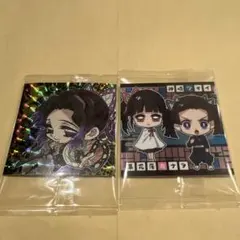 鬼滅の刃　デフォルメシール　胡蝶しのぶ　栗花落カナヲ