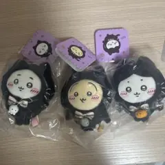ちいかわ ハチワレ うさぎ ハロウィン 黒猫 マスコット 2