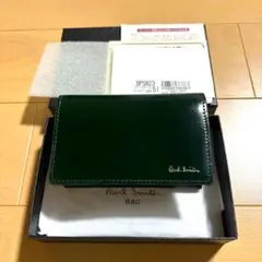 Paul Smith コードバン　名刺入れ　最上位モデル　新品　現行品　グリーン