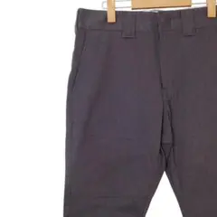 【極美品】ディッキーズ スリムフィット ストレッチワークパンツ チャコール 32
