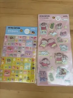 クレヨンしんちゃん タイルシール　ふわふわシール