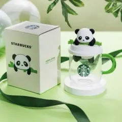香港スタバ限定 パンダグラス マグカップ