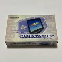 ニンテンドー ゲームボーイアドバンス ミルキーブルー GBA 箱付き 本体