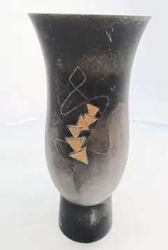 骨董 花瓶 華道 花器 創立七十周年記念 北海道炭礦汽船株式会社 アンティーク