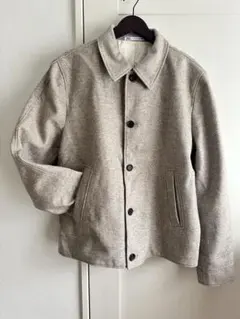 ZARA ウール混紡ジャケット XL ベージュ