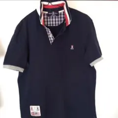 ★美品！サイコバニー ポロシャツ ネイビー サイズLのサムネイル
