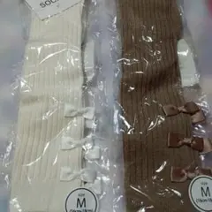 プティマイン☆未使用☆オーバーニーソックス　16〜18cm　2足