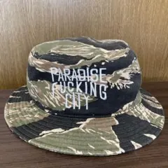 HIDE AND SEEKバケットハット タイガーカモ 迷彩 ミリタリー