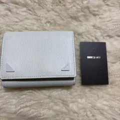 COMME CA MEN コムサメン 牛革 三つ折り財布のサムネイル