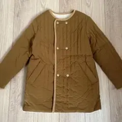 アーバンリサーチドアーズキッズ135 リバーシブル　キルティングコート　フリース