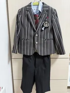 子供用ストライプブレザーセット 110cm