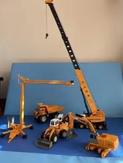 働く車 おもちゃ はたらくくるま 建設車両 おもちゃ 工事車両 重機　5台