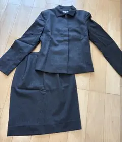 23区　ダークグレー ジャケット・スカートセット 32サイズ