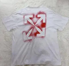 Off-White オフホワイト アロー Tシャツ ホワイト ピンク M - メルカリ