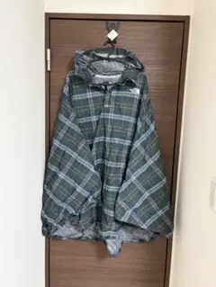 THE NORTH FACE レインポンチョ チェック柄のサムネイル