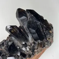 黒水晶 クラスター 379g スモーキークォーツ 原石