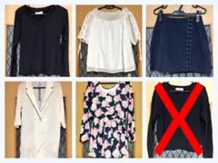 CECIL McBEE 寄せ集め5点セット 福袋 セシルマクビー 韓国 ワンピ