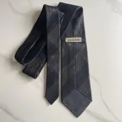 jan ashida ネクタイ ネイビー ストライプ