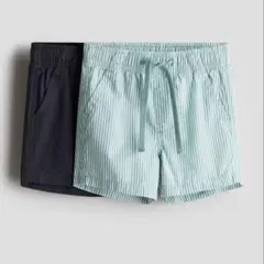 H&M ベビー　コットンショートパンツ　100