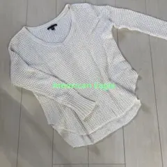 American Eagle ワッフルニットセーター XSのサムネイル