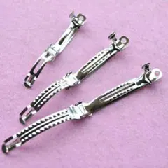 バレッタ金具 バレッタ土台 アクセサリ－パーツ ヘアアクセサリー ヘアクリップ