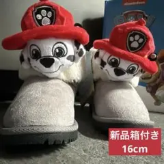 パウパトロール　パウパト　マーシャル　ブーツ　新品　長靴　冬用　16 男の子