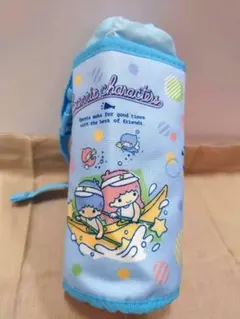 サンリオくじ　 ペットボトルホルダー 水色
