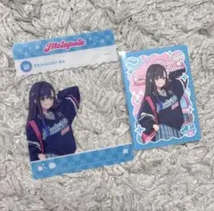 プロセカ メロパレ トレカ 白石 杏 SNS風クリアカード トレーディングカード