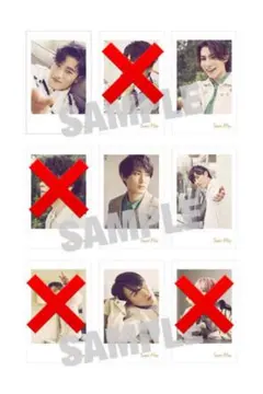 オレンジkiss チェキ風