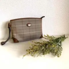 美品 Burberry/ハンドバッグ セカンドバッグ　ポーチ　古着