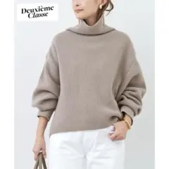 カエル✩Deuxieme Classe BLANC アゼ タートルネック Deuxieme Classe（ドゥーズィエムクラス）の「BLANC アゼ