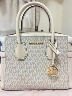 MICHAEL KORS 2way ハンドバッグ MKロゴ ホワイトのサムネイル