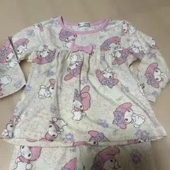 サンリオ　マイメロディ パジャマセット 100cm