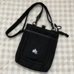 LOGOS Park ブラックショルダーバッグ