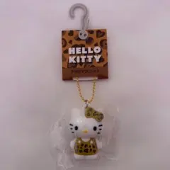 ハローキティ ヒョウ柄 PVCマスコット