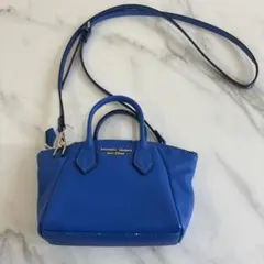Samantha Thavasa 青 ミニショルダーバッグ
