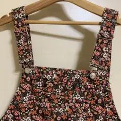 ZARA花柄ブラウンサロペット最終値下げ！明日まで！！！