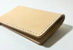 訳あり　ヌメ革　レザー　牛革　本革　革　カードケース　カード入れ　名刺入れ