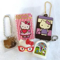 匿名配送　サンリオ　ハローキティ　キーホルダー　他　5個セット