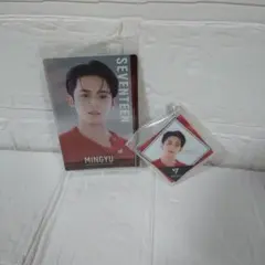 Seventeen ☆ミンギュ☆ガシャポン☆ストラップ☆ ウエハースシール