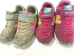 new balance スニーカー 2足セット　18cm 19cm