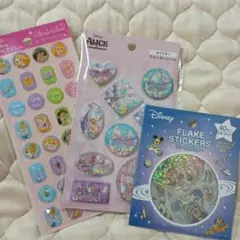 ディズニー ウォーターインシール ストーンシール フレークシール