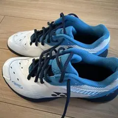 YONEX バドミントンシューズ SHB-03 ホワイト/ブルー