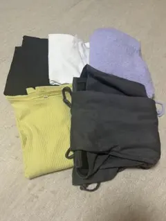 レディース秋〜冬服まとめ売り5点セット（キャミワンピ他）