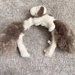 犬耳デザイン イヤーマフ