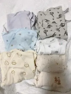 赤ちゃん用コンビ肌着セット　7種類　50〜60サイズ