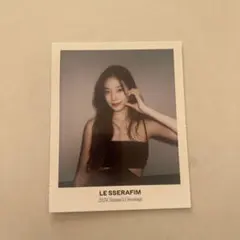 LESSERAFIM 2024 シーグリ グリーティング カード カズハ