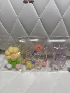 ミニスクイーズ　肉球　カラフル　魚　3点セット